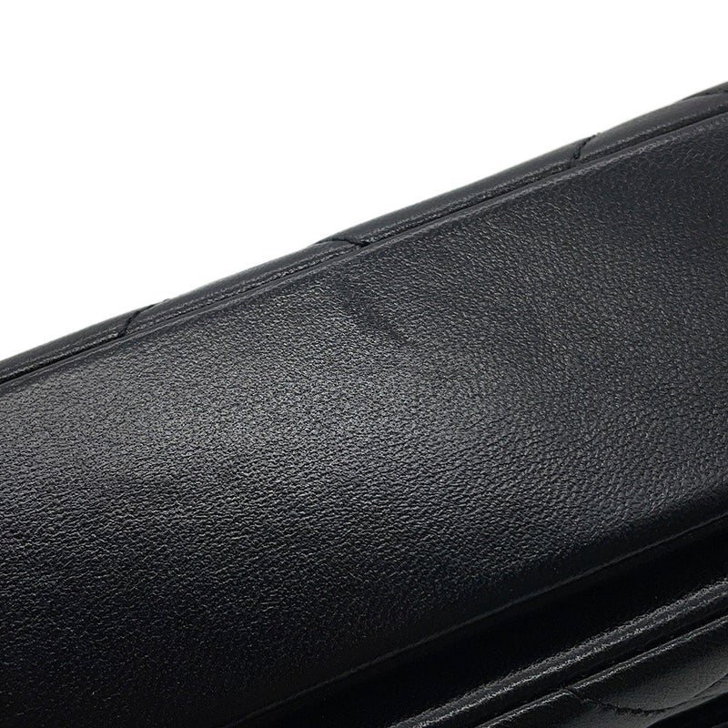 シャネル チェーンショルダーバッグ マトラッセ ミニフラップ ココマーク ラムスキン AS4862 CHANEL バッグ 黒