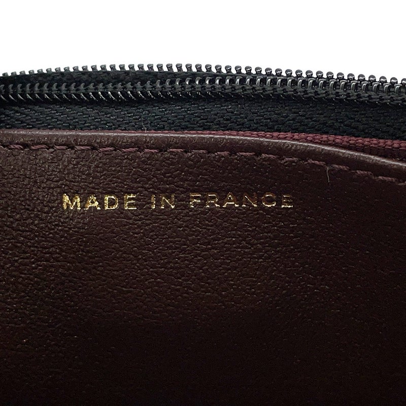 シャネル チェーンウォレット クラシック マトラッセ ココマーク ラムスキン AP0250 CHANEL 財布 ブラック 黒