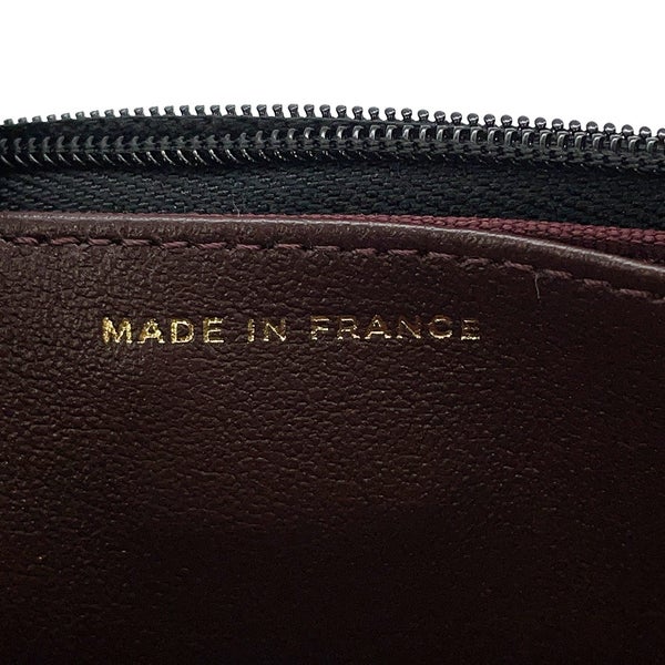 シャネル チェーンウォレット クラシック マトラッセ ココマーク ラムスキン AP0250 CHANEL 財布 ブラック 黒