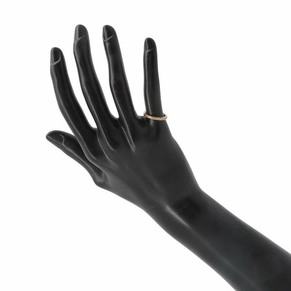 ティファニー リング ノヴォ ハーフエタニティ ダイヤ リング K18PGピンクゴールド リングサイズ約8号 Tiffany&Co. ジュエリー