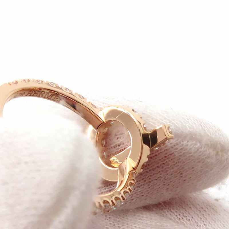 エルメス リング フィネス ダイヤモンド 31P 0.83ct K18PGピンクゴールド リングサイズ53 HERMES ジュエリー