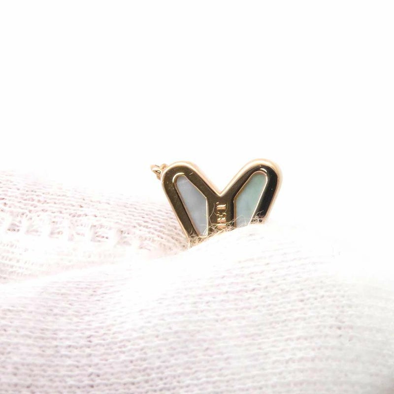 ショーメ ネックレス ジュ ドゥ リアン ペンダント マザーオブパール ダイヤ1P 0.01ct K18PG 082930 CHAUMET ジュエリー