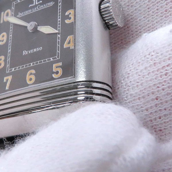 ジャガールクルト ビッグレベルソ シャドウ 271.8.61 JAEGER-LECOULTRE 腕時計 黒文字盤