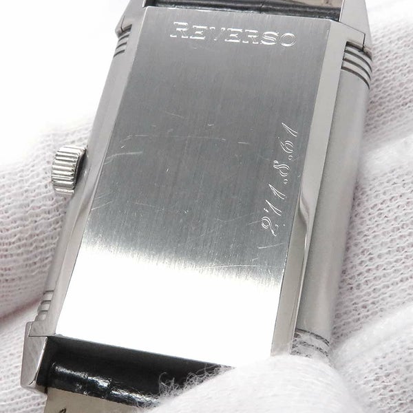 ジャガールクルト ビッグレベルソ シャドウ 271.8.61 JAEGER-LECOULTRE 腕時計 黒文字盤