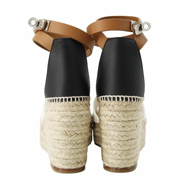 エルメス サンダル エスパドリーユ ティポリ レディースサイズ37 HERMES 靴