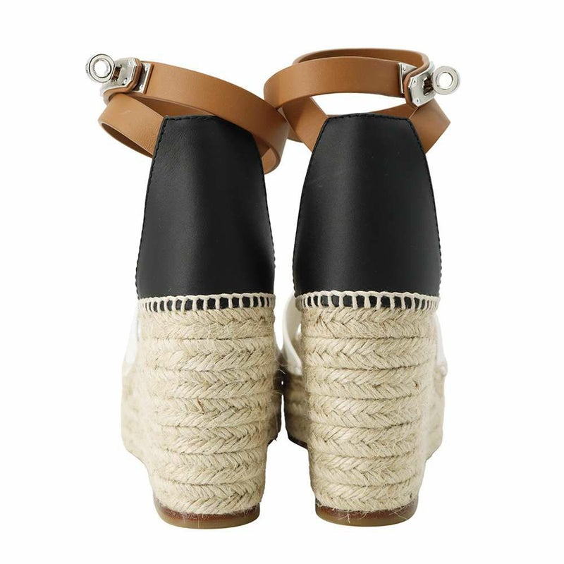 エルメス サンダル エスパドリーユ ティポリ レディースサイズ37 HERMES 靴