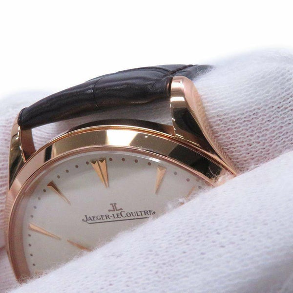 ジャガールクルト マスター ウルトラスリム デイト Q1282510 JAEGER-LECOULTRE 腕時計 アイボリー文字盤