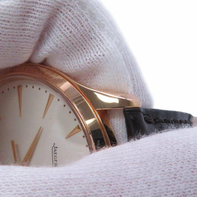 ジャガールクルト マスター ウルトラスリム デイト Q1282510 JAEGER-LECOULTRE 腕時計 アイボリー文字盤