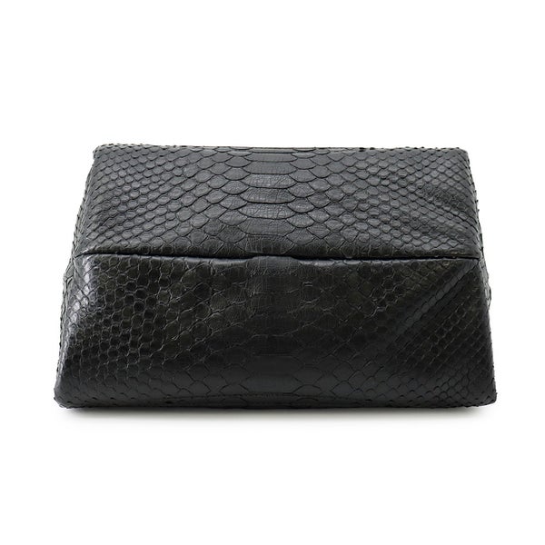 グッチ ハンドバッグ ソフトビット スモール パイソン 837467 GUCCI バッグ 黒