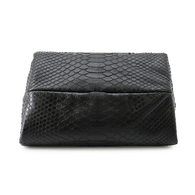 グッチ ハンドバッグ ソフトビット スモール パイソン 837467 GUCCI バッグ 黒