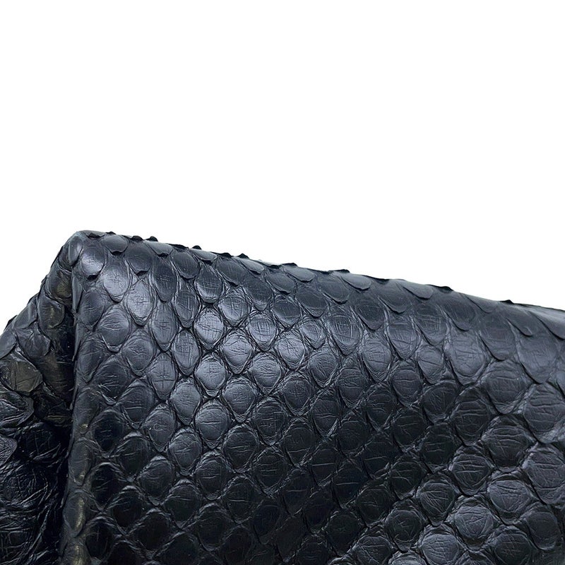 グッチ ハンドバッグ ソフトビット スモール パイソン 837467 GUCCI バッグ 黒