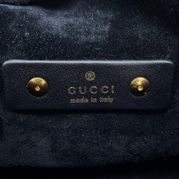 グッチ ハンドバッグ ソフトビット スモール パイソン 837467 GUCCI バッグ 黒