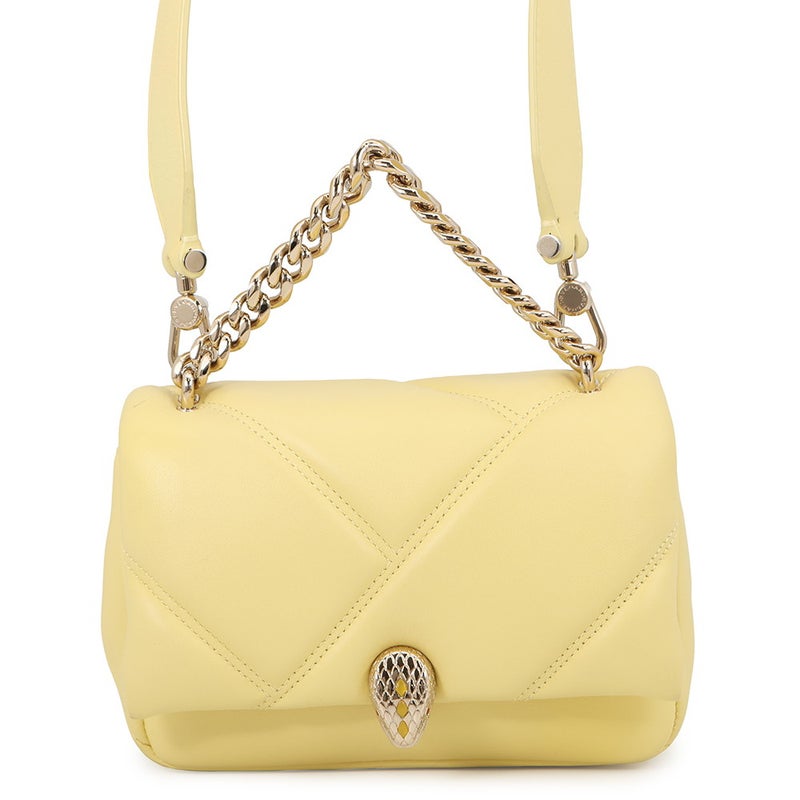 ブルガリ ショルダーバッグ セルペンティ カボション ミニ カーフレザー 291086 BVLGARI 2way