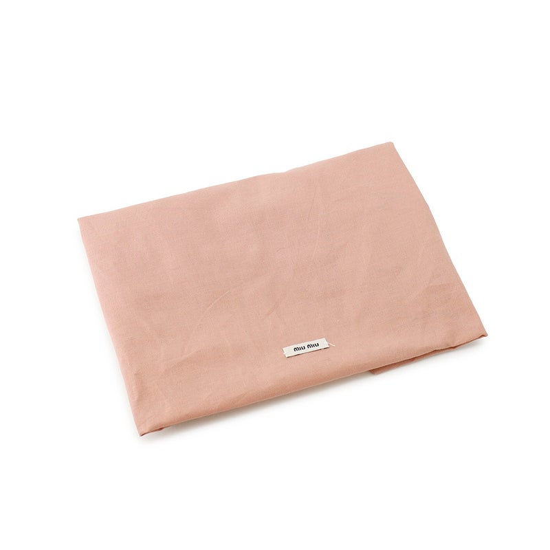 ミュウミュウ キャップ ロゴ シェブロンウール 5HC179 サイズS Miu Miu CAP