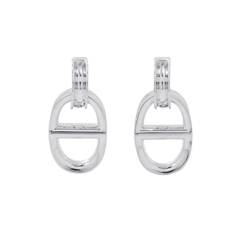 エルメス ピアス シェーヌダンクル レポンス ピアス Earrings SV925シルバー HERMES ジュエリー