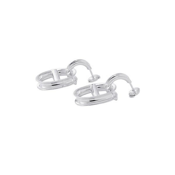 エルメス ピアス シェーヌダンクル レポンス ピアス Earrings SV925シルバー HERMES ジュエリー