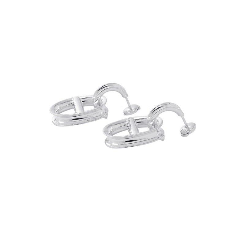 エルメス ピアス シェーヌダンクル レポンス ピアス Earrings SV925シルバー HERMES ジュエリー