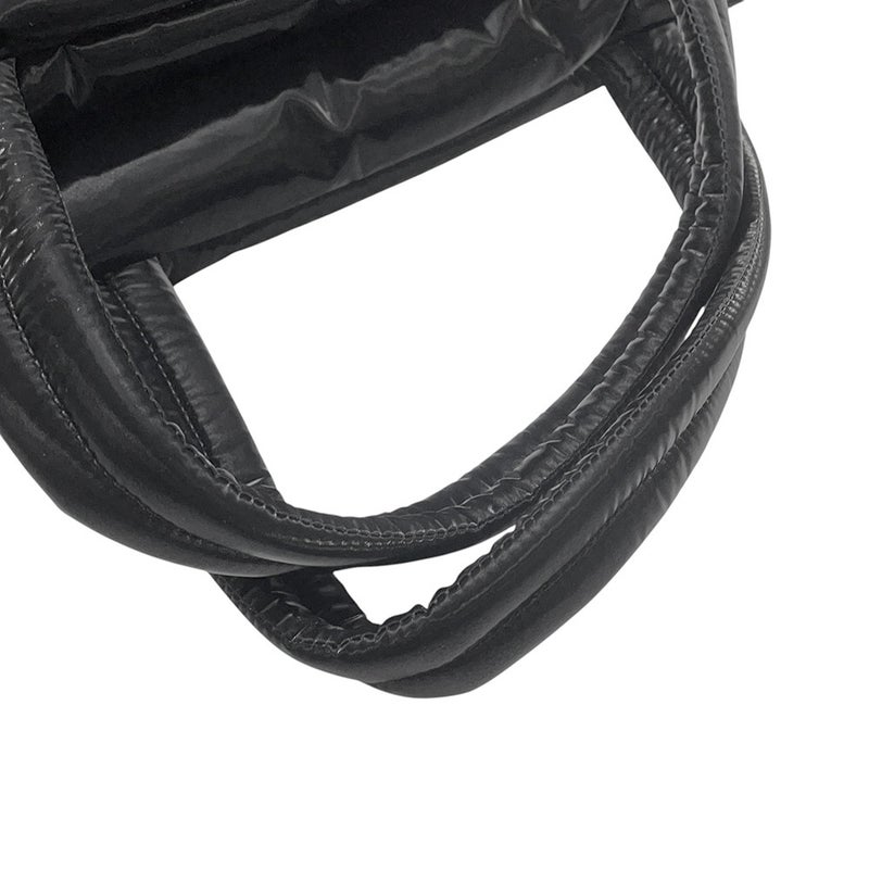 サンローランパリ トートバッグ ロゴ シルクテックキャンバス 756269 SAINT LAURENT PARIS バッグ 黒