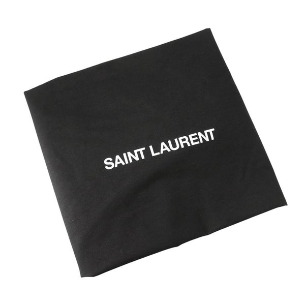 サンローランパリ トートバッグ ロゴ シルクテックキャンバス 756269 SAINT LAURENT PARIS バッグ 黒