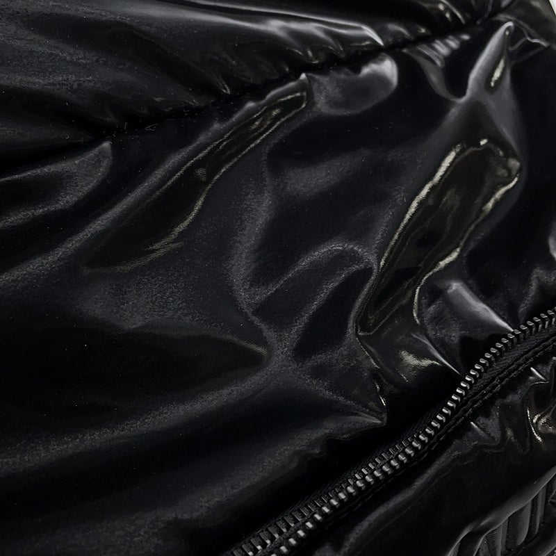サンローランパリ ボディバッグ ロゴ シルクテックキャンバス 758250 SAINT LAURENT PARIS バッグ 黒