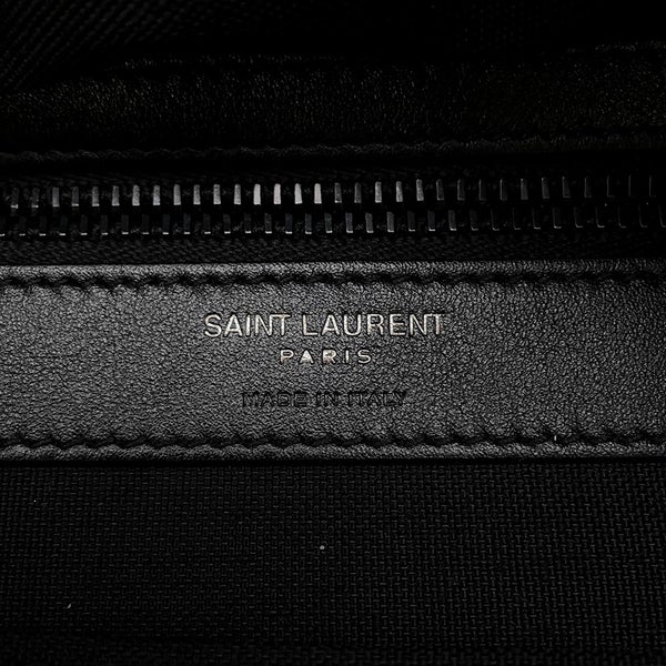 サンローランパリ ボディバッグ ロゴ シルクテックキャンバス 758250 SAINT LAURENT PARIS バッグ 黒