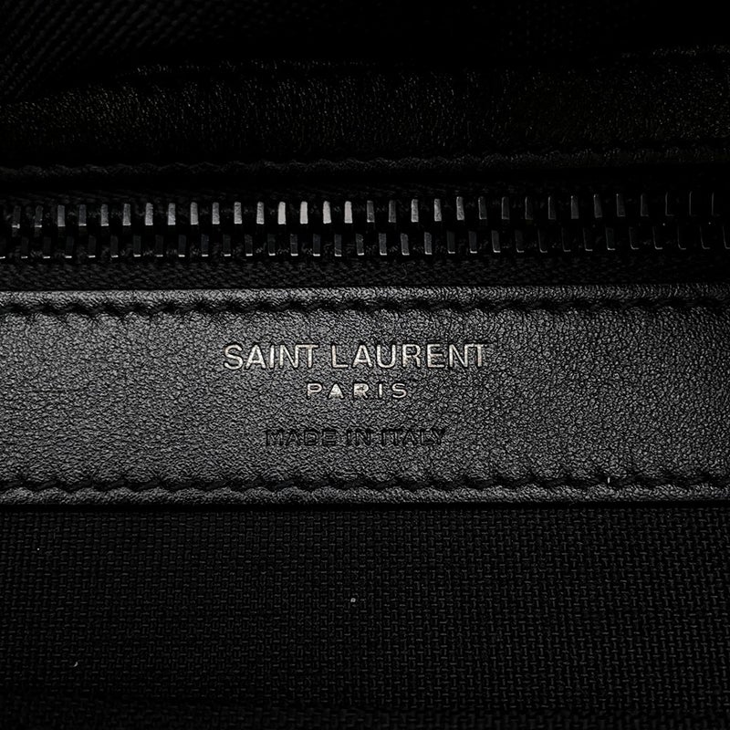 サンローランパリ ボディバッグ ロゴ シルクテックキャンバス 758250 SAINT LAURENT PARIS バッグ 黒
