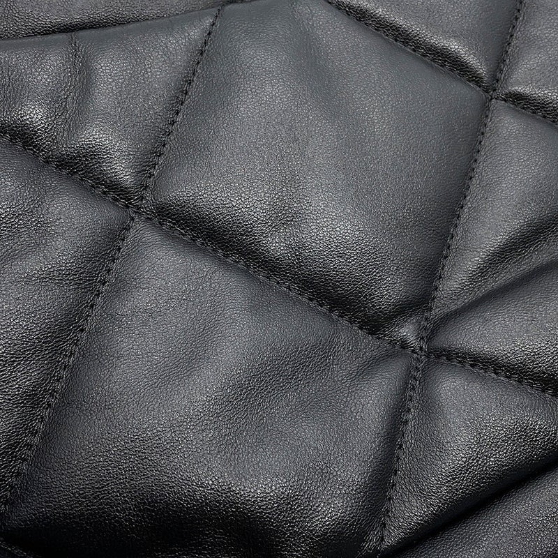 シャネル チェーンショルダーバッグ 19 ラージ ラムスキン AS1161 CHANEL バッグ 2wayハンドバッグ 黒