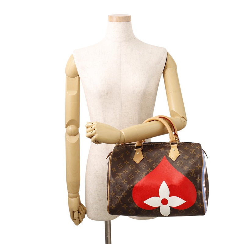 ルイヴィトン ハンドバッグ モノグラム・ゲームオン スピーディ・バンドリエール30 M57451 LOUIS VUITTON 2wayショルダー