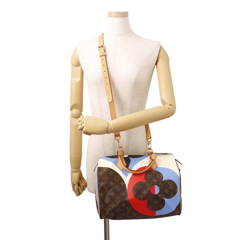 ルイヴィトン ハンドバッグ モノグラム・ゲームオン スピーディ・バンドリエール30 M57451 LOUIS VUITTON 2wayショルダー