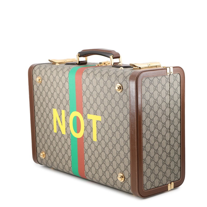 グッチ スーツケース フェイクノットプリント ミディアム GGスプリーム 611642 GUCCI 旅行 トラベル