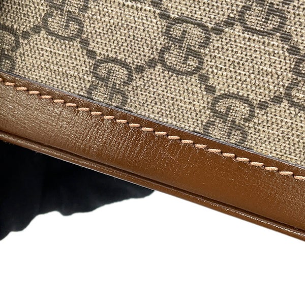 グッチ スーツケース フェイクノットプリント ミディアム GGスプリーム 611642 GUCCI 旅行 トラベル