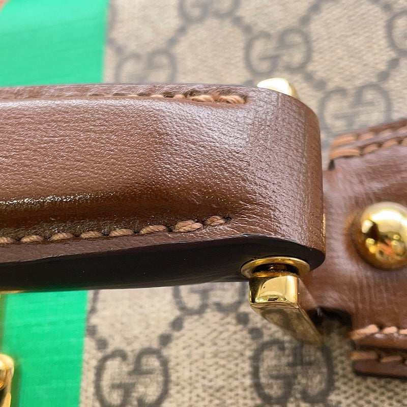 グッチ スーツケース フェイクノットプリント ミディアム GGスプリーム 611642 GUCCI 旅行 トラベル