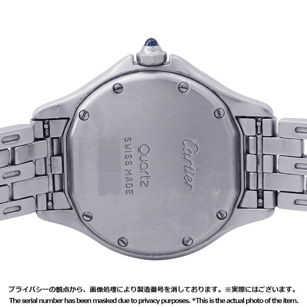 カルティエ パンテール クーガー LM W35001F5 Cartier 腕時計 アイボリー文字盤