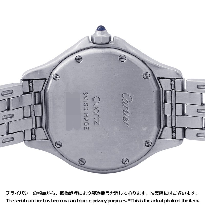 カルティエ パンテール クーガー LM W35001F5 Cartier 腕時計 アイボリー文字盤