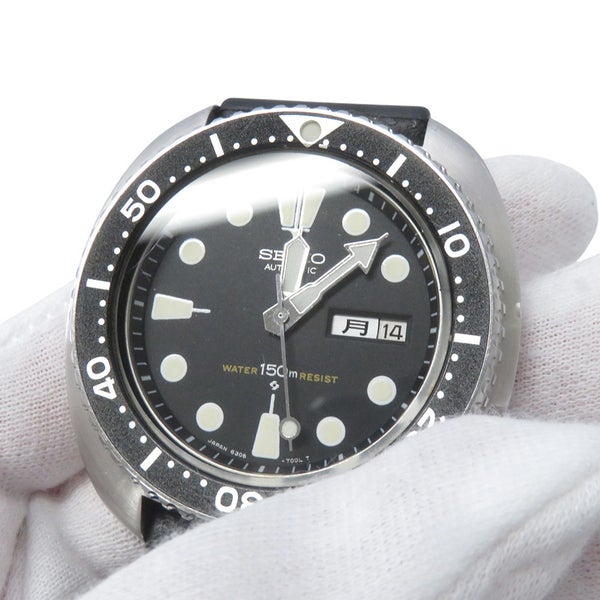 セイコー 150mダイバー3rdモデル 最初期型 6306-7000 SEIKO 腕時計 黒文字盤