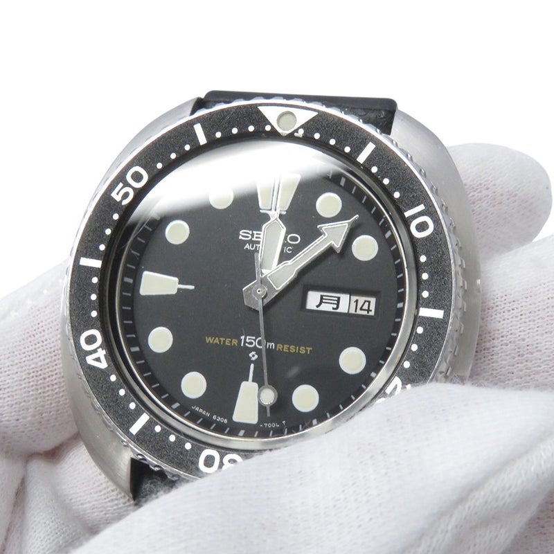 セイコー 150mダイバー3rdモデル 最初期型 6306-7000 SEIKO 腕時計 黒文字盤