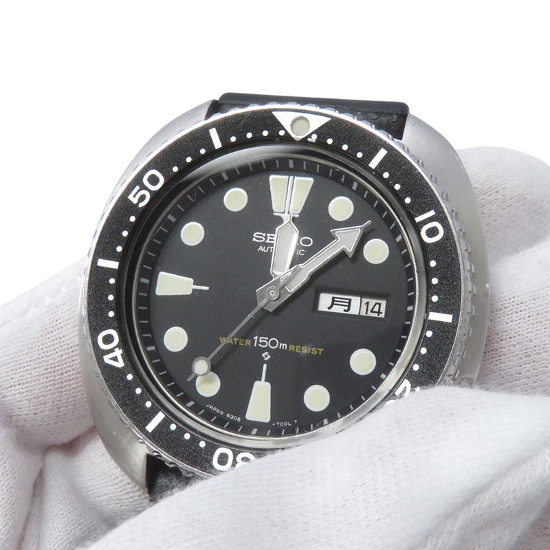 セイコー 150mダイバー3rdモデル 最初期型 6306-7000 SEIKO 腕時計 黒文字盤