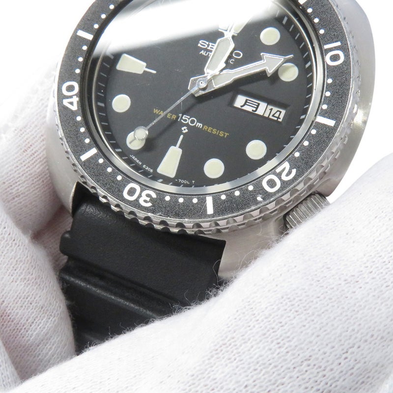 セイコー 150mダイバー3rdモデル 最初期型 6306-7000 SEIKO 腕時計 黒文字盤