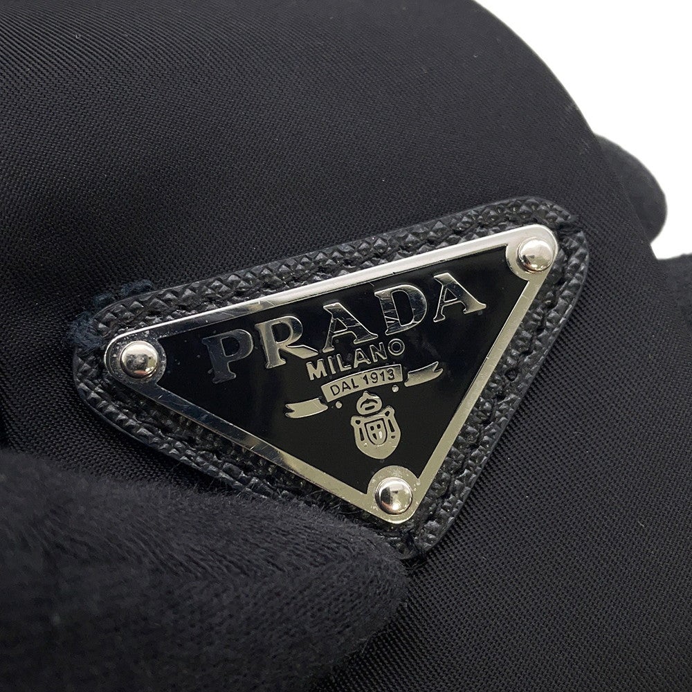 プラダ ネクタイ トライアングルロゴ リサイクルポリアミド PRADA タイ