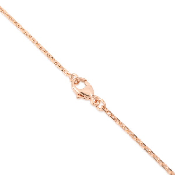 エルメス ネックレス ミニ・ポップアッシュ ロカバール ホワイト/マロングラッセ/ピンクゴールド金具 HERMES アクセサリー