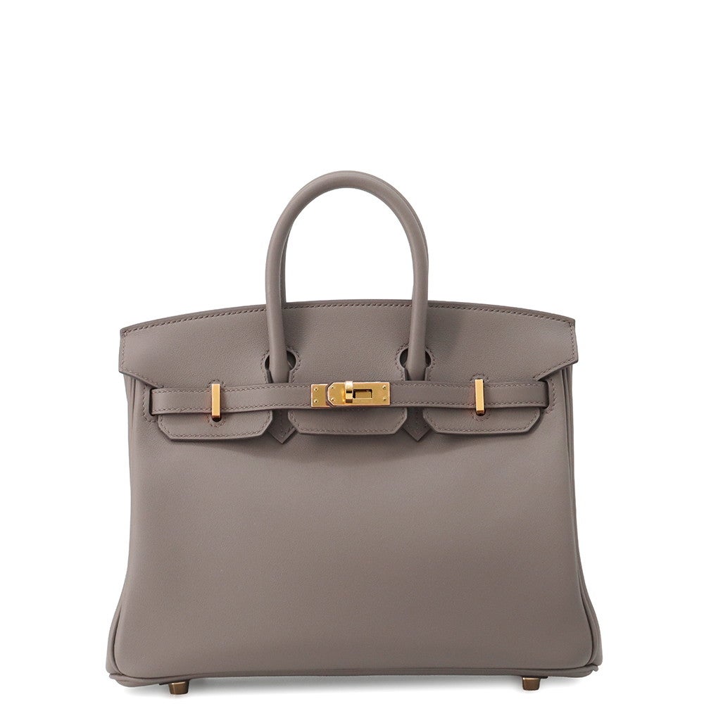 エルメス バーキン25 エタン/ゴールド金具 スイフト G刻印 HERMES
