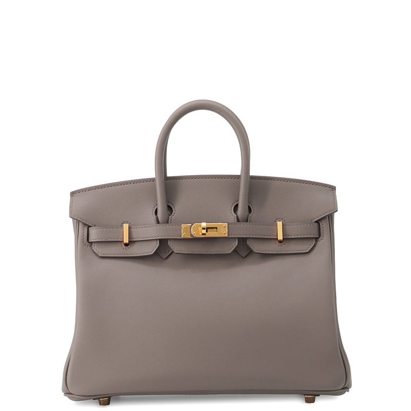 エルメス バーキン25 エタン/ゴールド金具 スイフト G刻印 HERMES Birkin ハンドバッグ