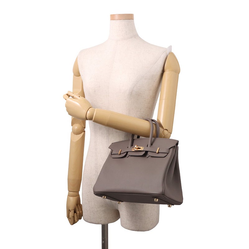 エルメス バーキン25 エタン/ゴールド金具 スイフト G刻印 HERMES Birkin ハンドバッグ