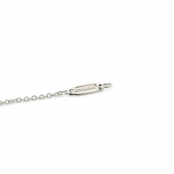 ティファニー ネックレス ソリティア ペンダント ダイヤモンド 0.18ct Pt950プラチナ 60007525 Co 鑑定書付き ジュエリー