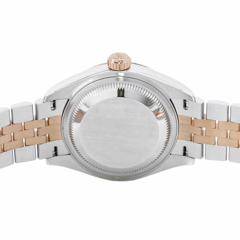 ロレックス レディ デイトジャスト SS/K18PG 279171 ROLEX 腕時計 レディース チョコレート文字盤