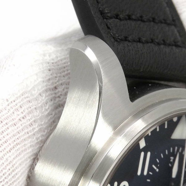 IWC パイロットウォッチ クロノグラフ デイデイト IW377709 腕時計 インターナショナルウォッチカンパニー 黒文字盤