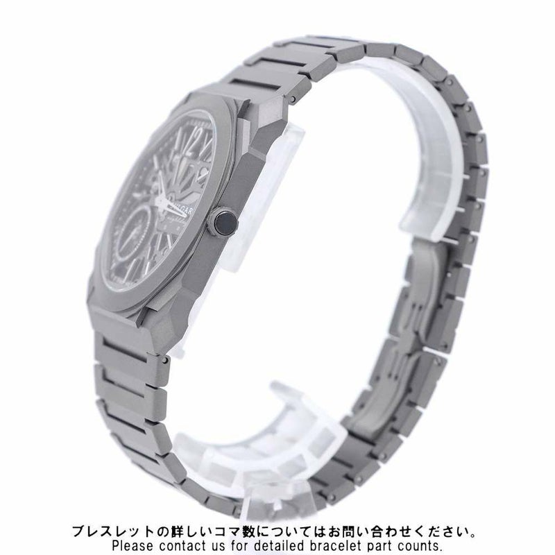 ブルガリ オクト フィニッシモ スケルトン エイトデイズ 103610 BVLGARI スケルトン/グレー文字盤