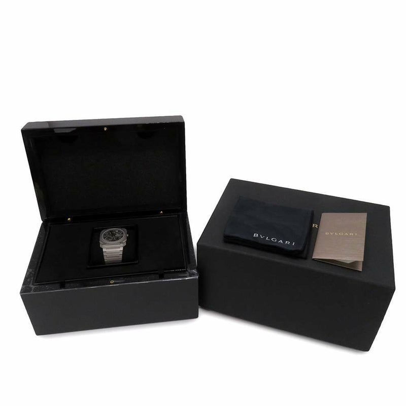 ブルガリ オクト フィニッシモ スケルトン エイトデイズ 103610 BVLGARI スケルトン/グレー文字盤