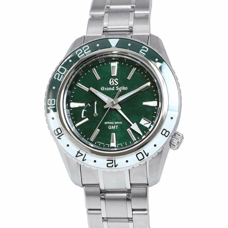 セイコー グランドセイコー スポーツコレクション スプリングドライブ GMT SBGE295 グリーン文字盤