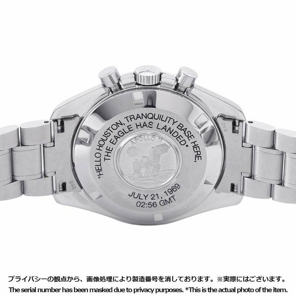 オメガ スピードマスター プロフェッショナル アポロ11号 月面着陸30周年 9999本限定モデル 腕時計 黒文字盤